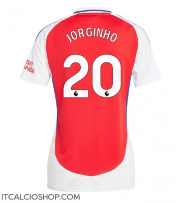 Arsenal Jorginho Frello #20 Prima Maglia Femmina 2024-25 Manica Corta